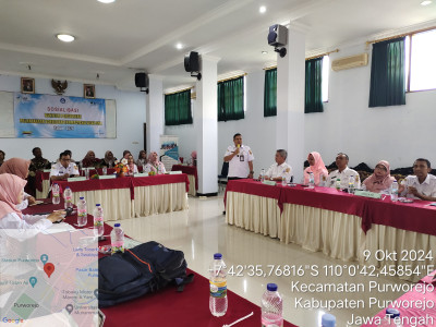 Sosialisasi Bantuan Pemerintah Pelaksanaan Serkom 